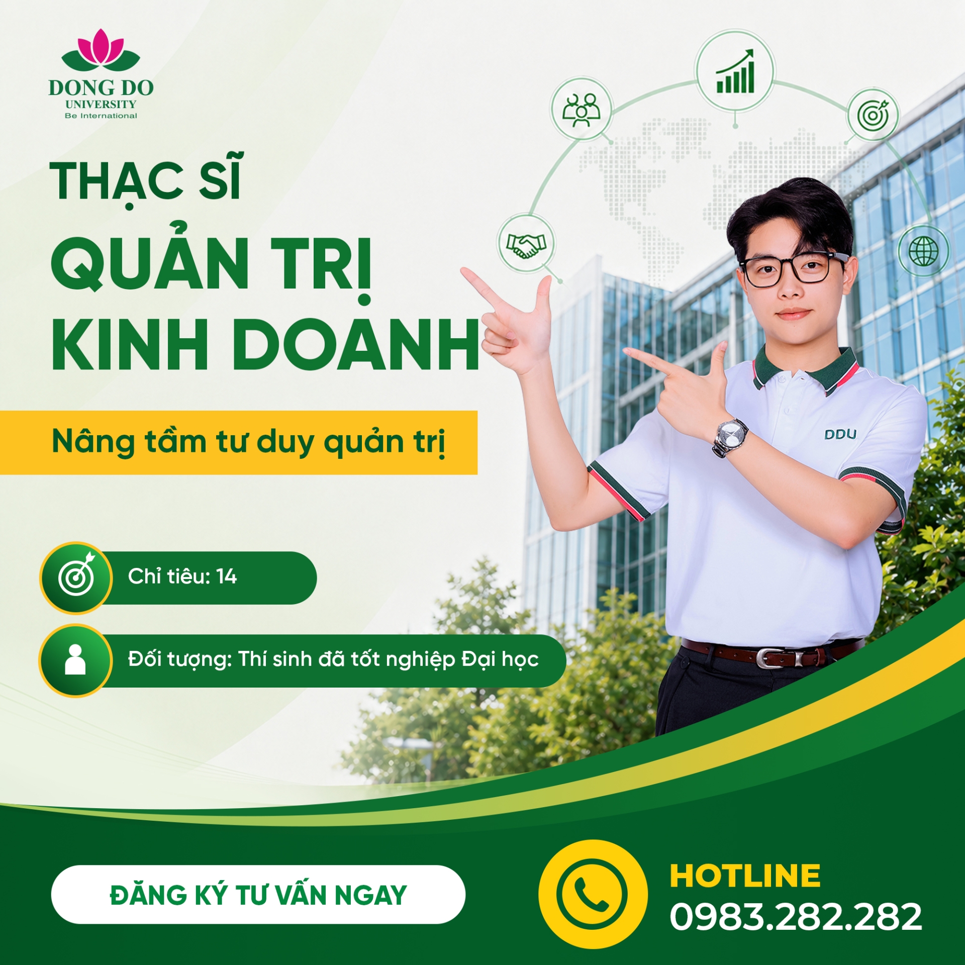 Tất tần tật về bằng Thạc sĩ Quản trị Kinh doanh tại Trường Đại học Đông Đô